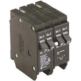 Eaton BQ2402120 Bq Quad Breaker One 2 Pole 40 Amp and Two 1 Pole 20 Amp Independent Trip, 1" x 1" x 1"