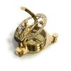 THOR INSTRUMENTS 4.5" Sundial Compass - Solid Brass Sun Dial