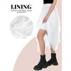 Monbessi Tulle Skirt for Women - Elasticated Waist Midi Skirt