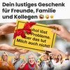 DankeDir! Alcohol Problems Plastic Sign with Saying - Funny Gift
