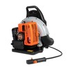 SNKOURIN Backpack Leaf Blower, 2-Stroke 65CC Gas Powered Engine Electric