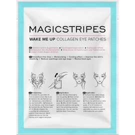 MAGICSTRIPES Wake Me Up Collagen Eye Patches, Single Mask