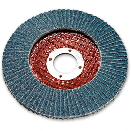 sia Abrasives 0020.2651 siaflap 2824 siamet x Standard Fibre Glass Backed Flap Disc, Angled, 40 Grit, 115mm x 22mm, Pack of 10