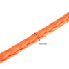3/8'' x 100ft Synthetic Winch Rope with Hook, 23,809 LBS