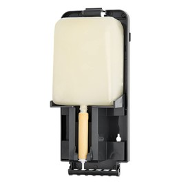 Draco Manual Soap Dispenser for Bathroom, Kitchen & Office | 1000mL Refillable Lotion & Foam Hand Soap Dispenser | Wall Mount Soap Dispenser for Commercial Use | Foaming Hand Soap Dispenser - Black