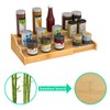 EATAKWARD Spice Rack Organizer, 3 Tier Expandable Spice Holder Kitchen