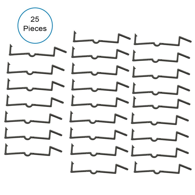 National Hardware N180-016 Peg Locks, Black Finish