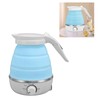 850W Foldable Electric Kettle 600ml Silicone Auto Power Off Collapsible
