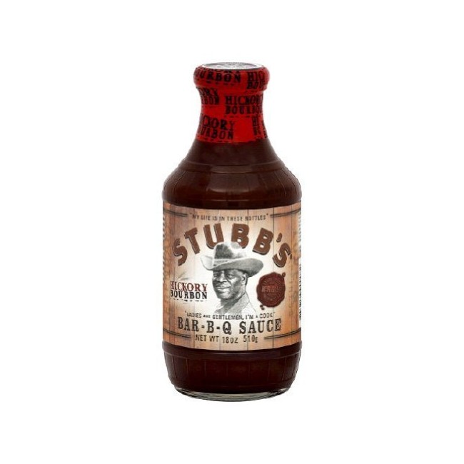 Stubbs, Sauce Bbq Hickory Bourbon, 18-Ounce (Pack of 2)