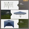 Canopy Tent Pop Up 10x10 ft One Person Push Set