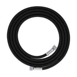 Master Airbrush Premium 25 Foot Nylon Braided Airbrush Hose - 1/8" BSP Air Brush Adapter Fitting Connectors on Both Ends