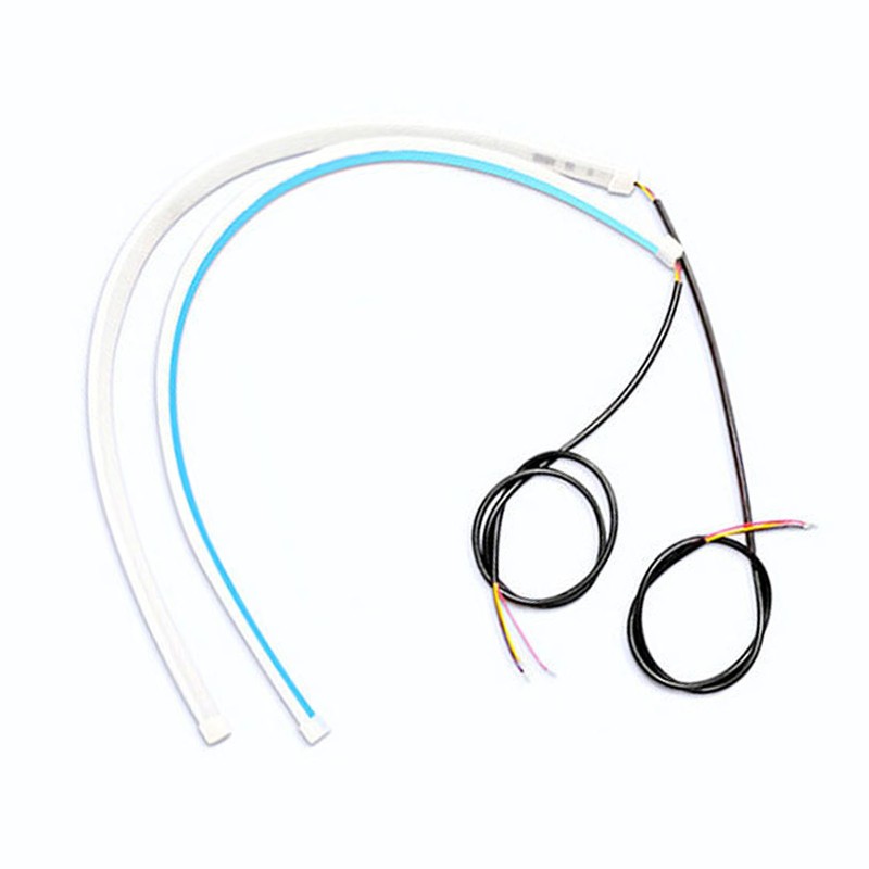 30cm Flexible Car LED Strip Light Sequential Dynamic White to
