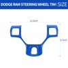 SQQP Steering Wheel Cover Trim Interior Decoration Accessories for 2011-2018