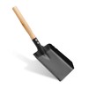DUZFOREI Fireplace Ash Shovel Tool Scoop Dust Pan Coal Hand