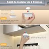 Luz de LED Noche Recargables 6 Pack,Luces para Cocina 13