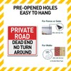BTHUKO “Private Road - Dead End, No Turn Around” Metal