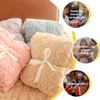 Simple&Opulence Sherpa Fleece Throw Blanket - Soft Fluffy Warm Cozy