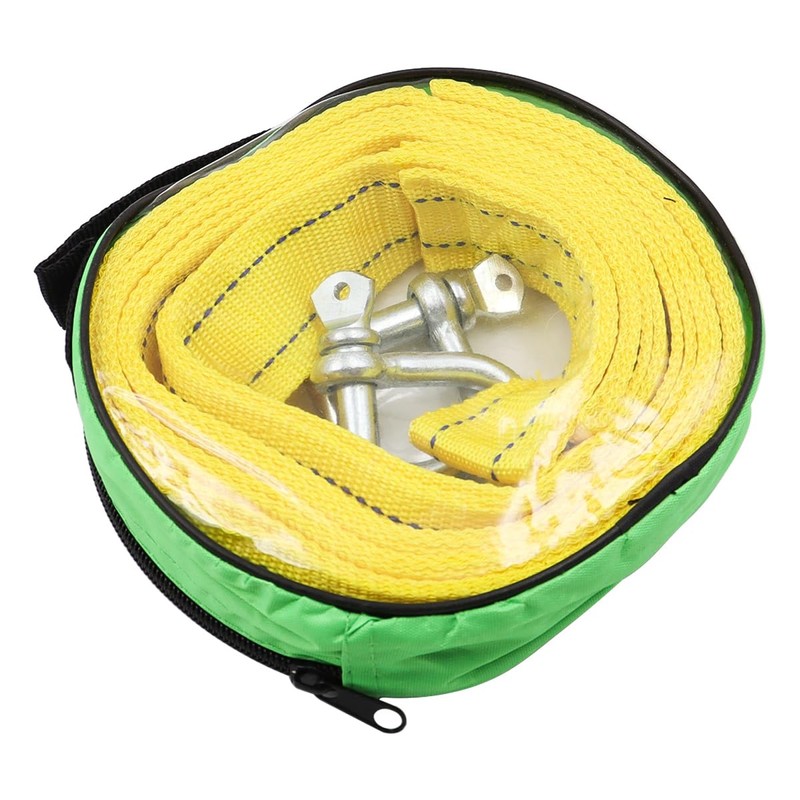 Alnicov 5 Meter High Strength Tow Rope Strap, with Two
