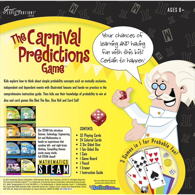 Great Explorations Carnival Predictions Game