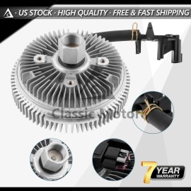 Unbranded Fits 202-2009 Chevy Trailblazer Electric Radiator Cooling Fan Clutch W/ Harness