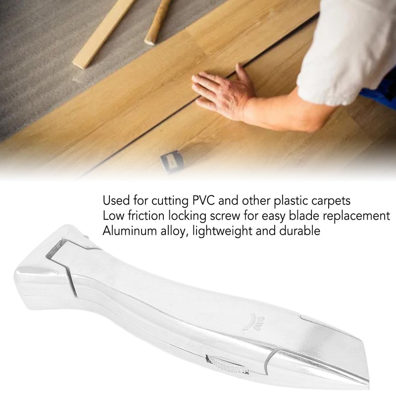 2pcs Carpet Hook Tool PVC Plastic Flooring Cutting for Most