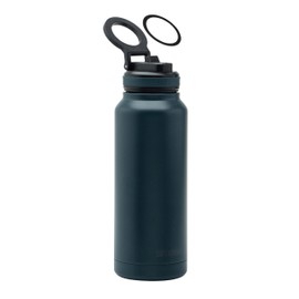 Smash Double Wall Stainless Steel Magnetic Phone Holder Water Bottle 1L /34oz, Navy