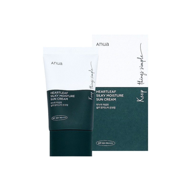 Anua Asungcho Silky Moisture Sunscreen 50ml Non-sticky, gentle sunscreen /