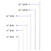 200 Pack Bulk KOOWIN Small 4 Inch Nylon Plastic Cable