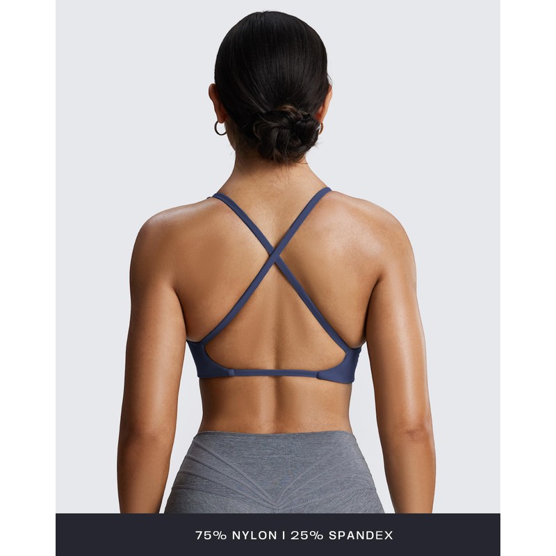 Aoxjox Women's Workout Sports Bras Fitness Sienna Low Impact Bra