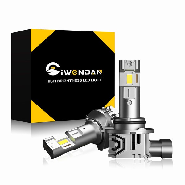 CIWENDAN （シウエンダン） 新開発 HB3/HB4/HIR2共用 ledヘッドライト 爆光 車用 新基準車検対応 ハイパワーG-XP LEDチップ搭載