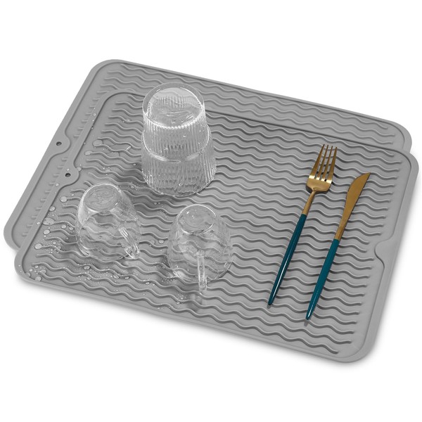 Yoxovo Pack of 2 Dish Drying Mat 40 x 30