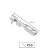 ECSiNG 50pcs Micro Timer Crimp Contact N90764701 Compatible with VW