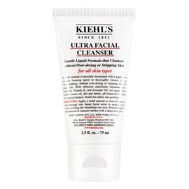 Kiehl's Ultra Facial Cleanser, Squalane, Gently Exfoliates and Moisturises | Lightweight Foaming, Apricot Kernel Oil, Removes Dirt, Removes Debris, All Skin Types, Facial Cleanser