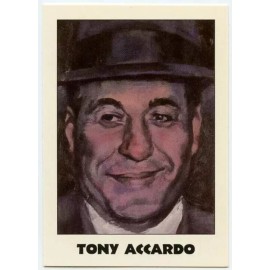 1992 True Crime Series 3, G-Men & Gangsters Trading Card #118 -- TONY ACCARDO