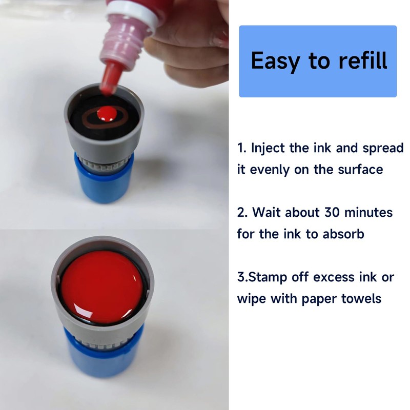 PATIKIL Letter Stamps Self Inking, Character E Alphabet Teacher Stamp