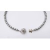 [Gray Series 6/40 cm Shell Pearl Necklace And Earring Set]