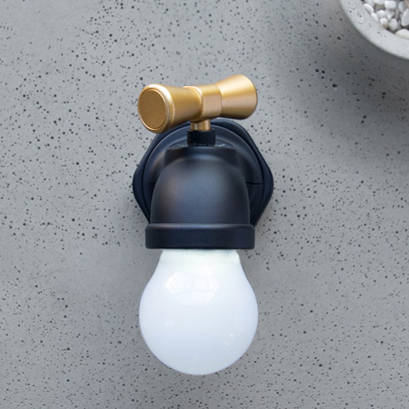 Creative LED Faucet Night Light USB Charging Voice Controlled Induction