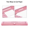 2PCS Paper Cutter Slider, 12 Inch Portable Paper Trimmer, Straight