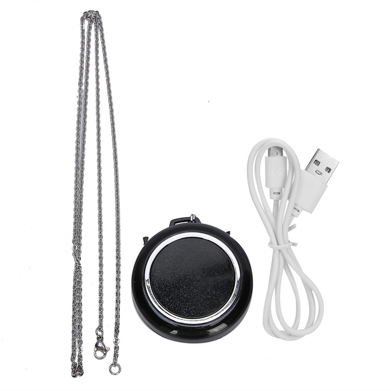 Anion Air Purifier Necklace Wearable Mini Negative Ion Air Freshener