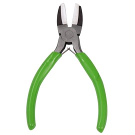 TEHAUX 1 Set DIY Jewelry Pliers with Plastic Handle Durable Manual Tools for Jewelry Making and Decoration for Crafting and Creative Projects Green