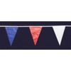 Klicnow Red White and Blue Bunting 30 Flags 9metre