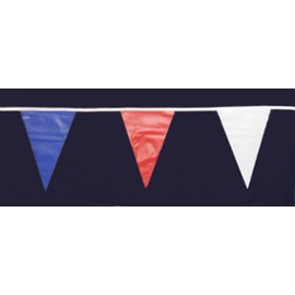 Klicnow Red White and Blue Bunting 30 Flags 9metre