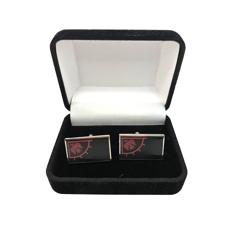 Viking Raven Odin Viking Cosplay Cufflinks in Presentation Box