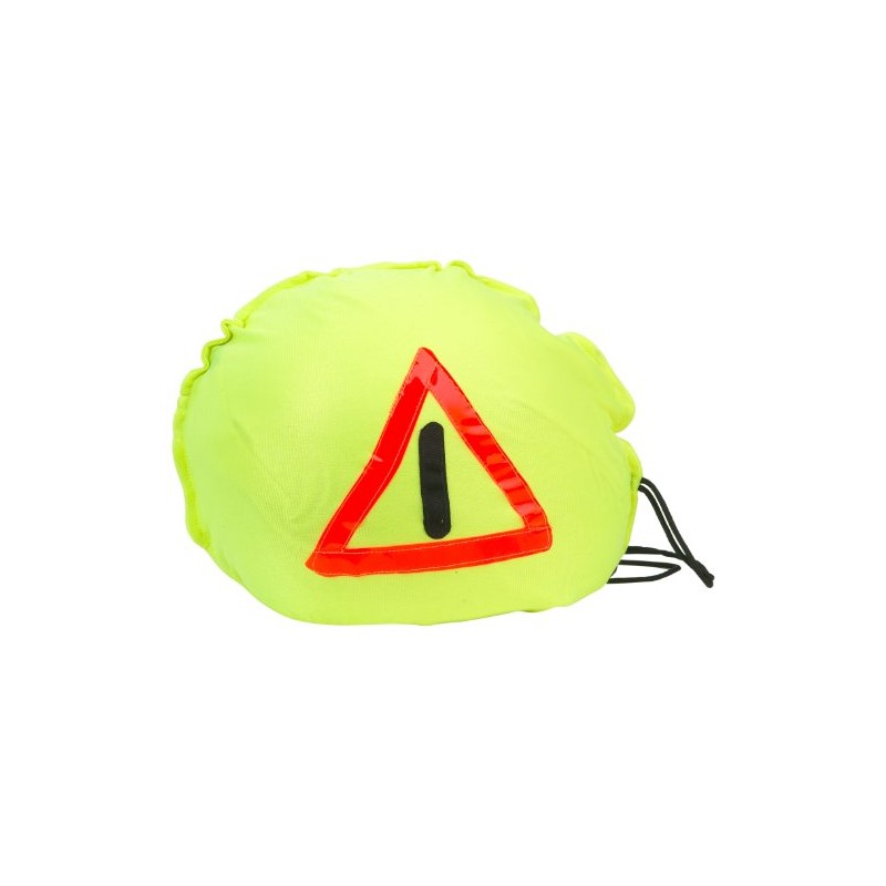 Germas 666.05 Warning Cover for Motorbike Helmet Fluorescent Yellow