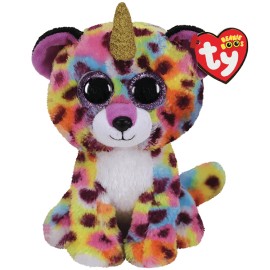 Ty Beanie Boos- GISELLE THE UNICORN CAT  6"  New MWMT's