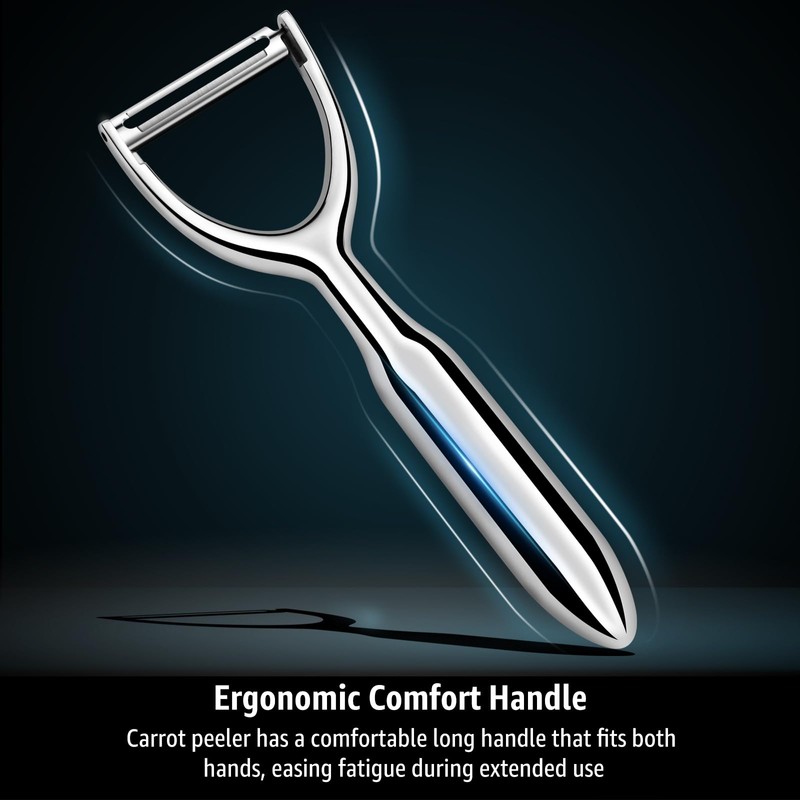Yoofei Y-Shaped Stainless Steel Vegetable Peeler for Potato Carrot Cucumber