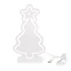 Legami - Neon Effect LED Light Up Sign Christmas Tree
