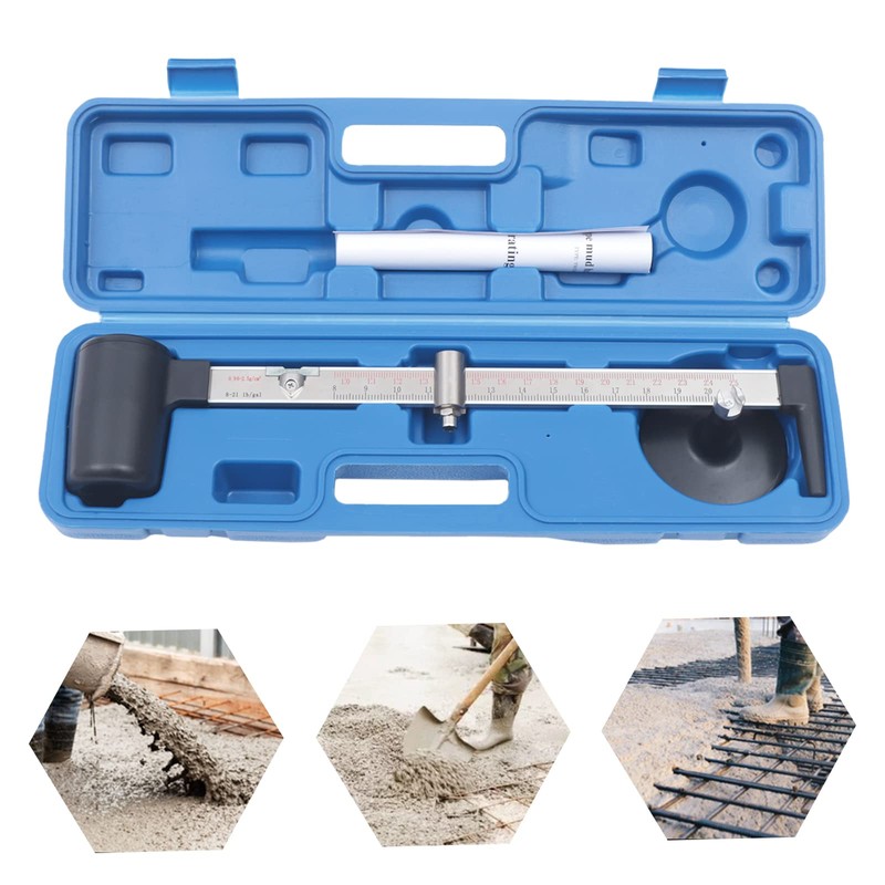 Mud Hydrometer Liquid Density Meter Tester Instrument, 0.96-3.5g/Cm3 Accuracy, for