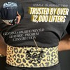 Arsa Fitness 10MM Cheetah Print Lever Belt (Limited Edition of