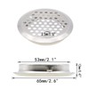 COMOK 20Pcs Air Vents 53mm/2inch Circular Soffit Vent Stainless Steel
